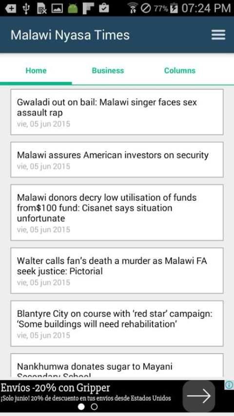 Malawi News screenshot 6