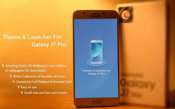 Theme Launcher for Galaxy J7 Pro 2 تصوير الشاشة