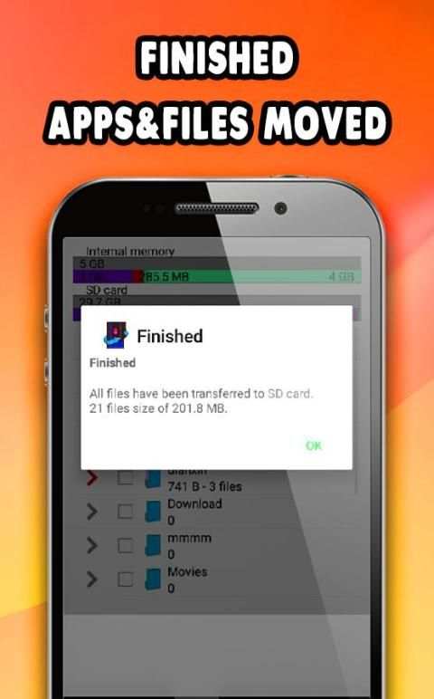 App To Sd & File Sd Card-Internal Storage To Sd screenshot 1