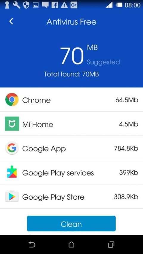 Antivirus Clean скриншот 4