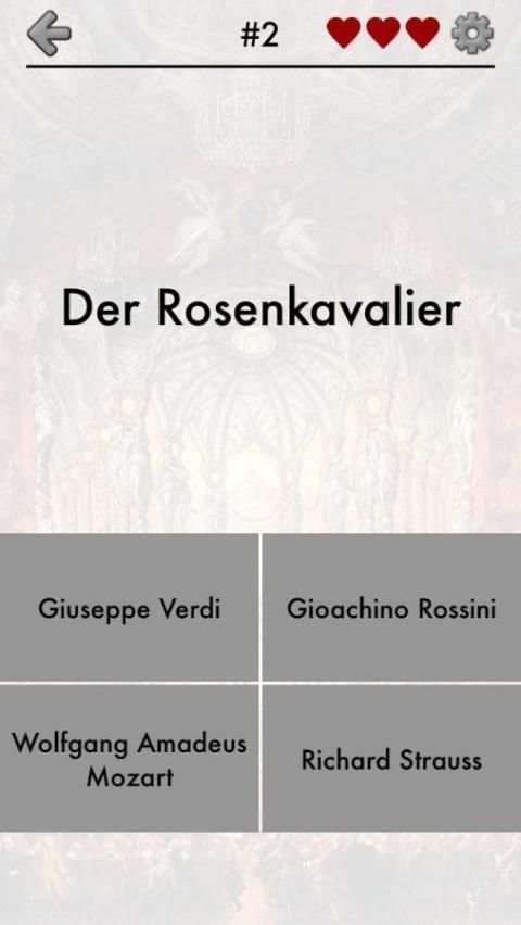 Famous Operas and Composers: Classical Music Quiz screenshot 2