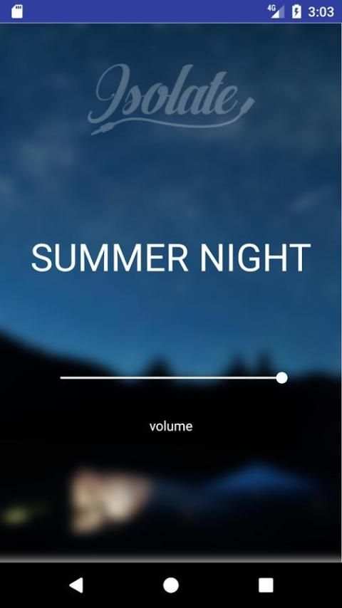 Isolate screenshot 1