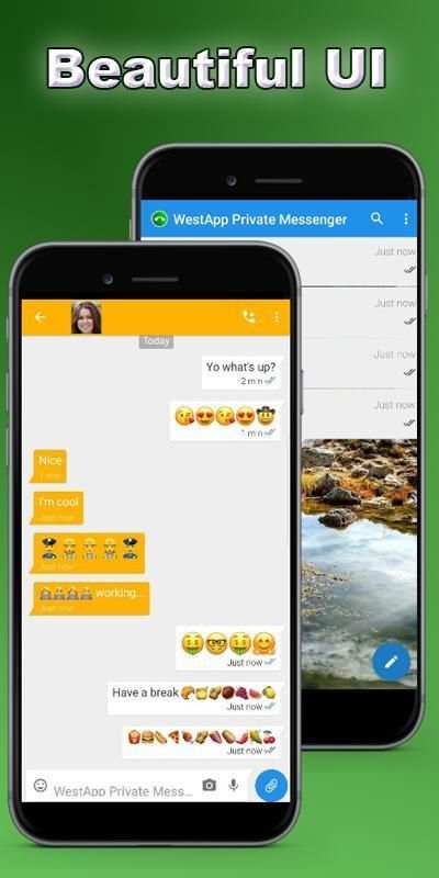 Ватсап Private Messenger скриншот 1