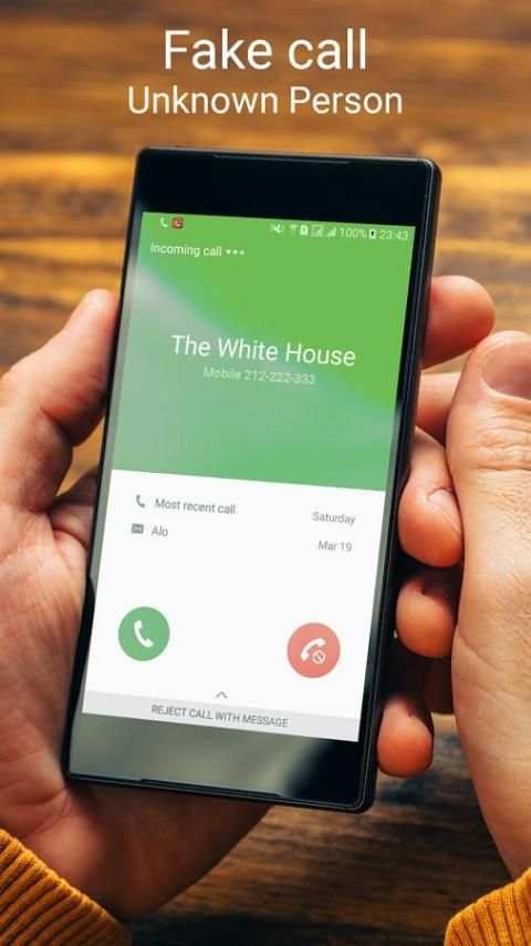 Fake Call Galaxy 2 تصوير الشاشة