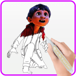 How To Color COCO Coloring Book For Adult 2 icon