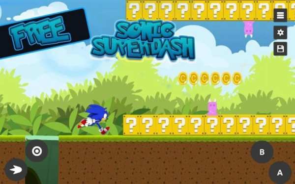 Super Sonic: Adventure Dash скриншот 2