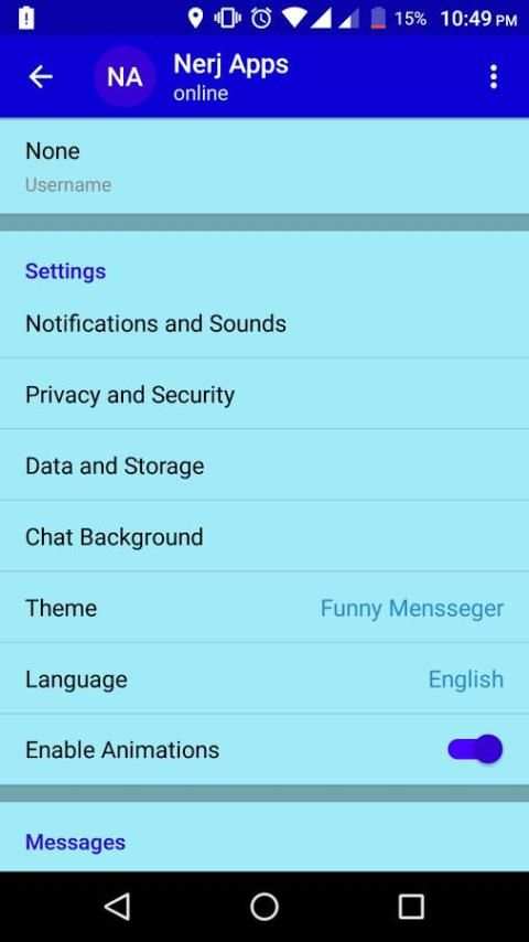 Funny Messeger screenshot 6