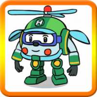 How To Draw Robocar Poli