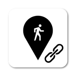 Url Creator for Map, Navigation for Pedestrian أيقونة