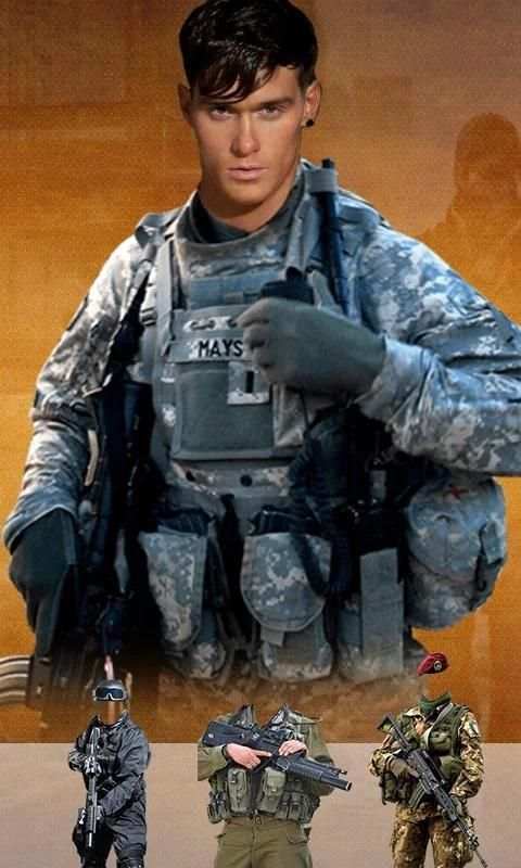 Pak commando suit editor-dress changer face swap 4 تصوير الشاشة