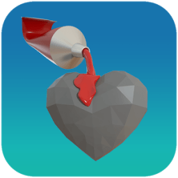 Red tube 3D أيقونة