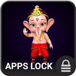 ikon Bal Ganesh App Lock Theme