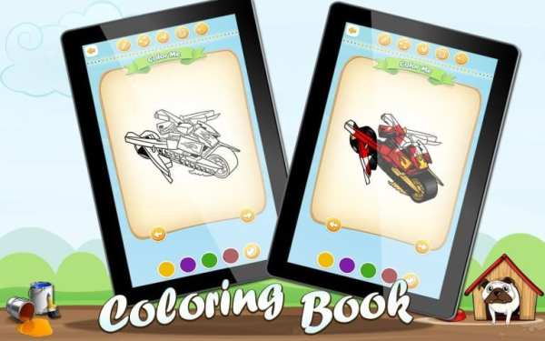Coloring NinjaGo Battles Lego screenshot 1
