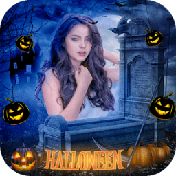 Happy Halloween Photo Frames HD أيقونة