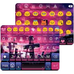 Cross Emoji Keyboard Theme