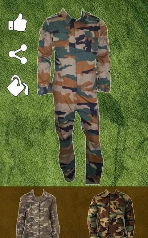Latest Army Uniform Photo Editor screenshot 1