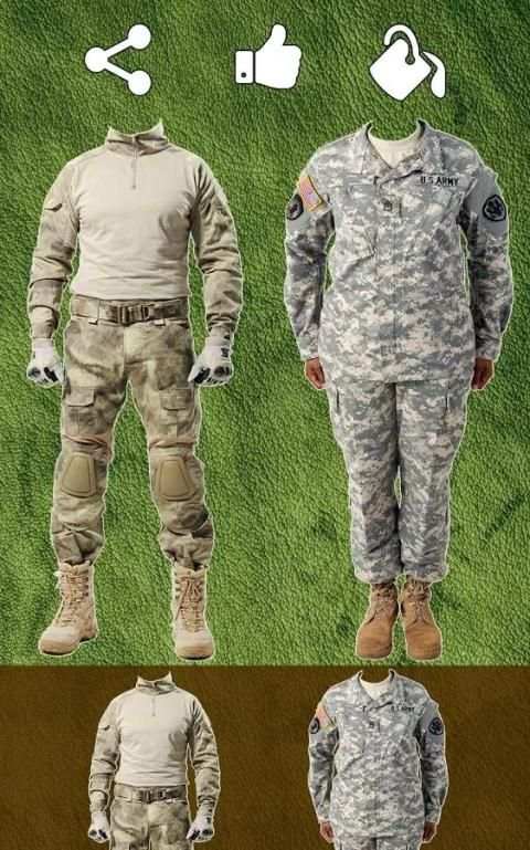 Latest Army Uniform Photo Editor screenshot 2
