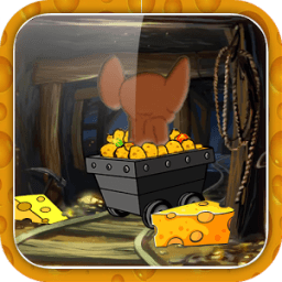 tom trolley and cheese icon