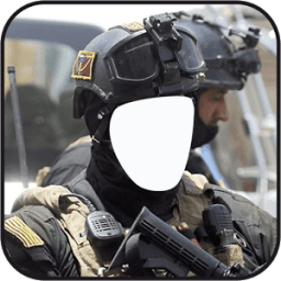 Army Suit Photo Montage أيقونة