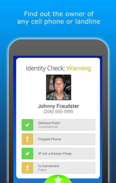 Reverse Phone Lookup Verify - Phone Number Search скриншот 1