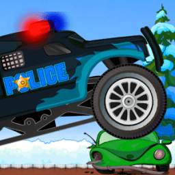 Police Monster Truck Racing