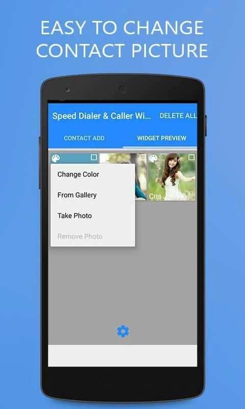 Speed Dialer & Caller Widget скриншот 5