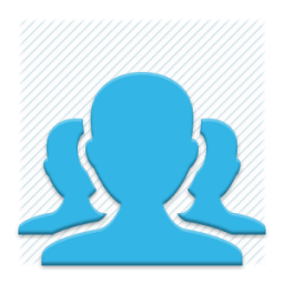 Share contacts (old) आइकन