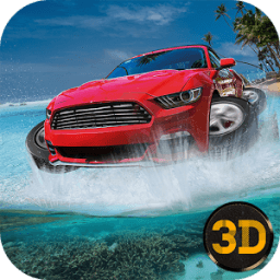 Surfing Car Water Racing 3D आइकन