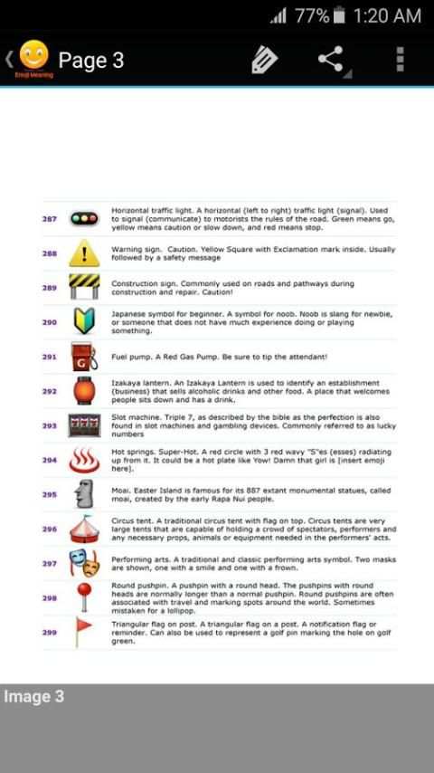 Emoji Meaning 6 تصوير الشاشة