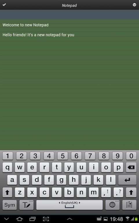Notepad - Colibri स्क्रीनशॉट 2