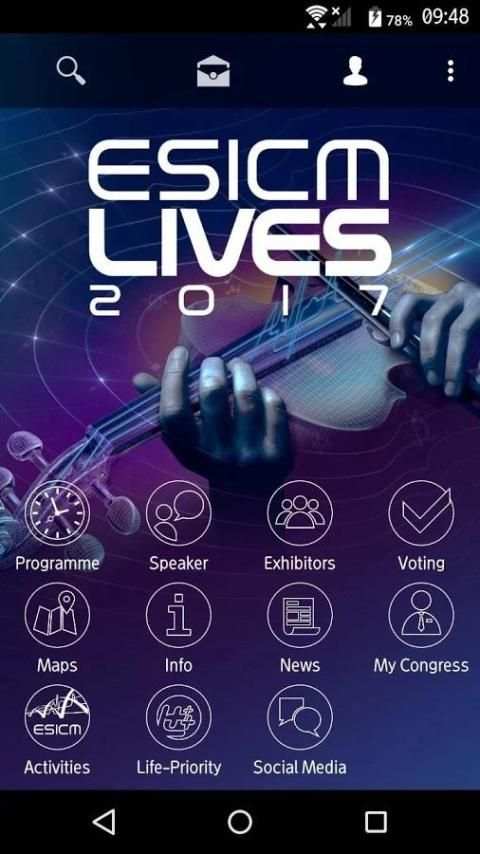 ESICM LIVES 2017 скриншот 4