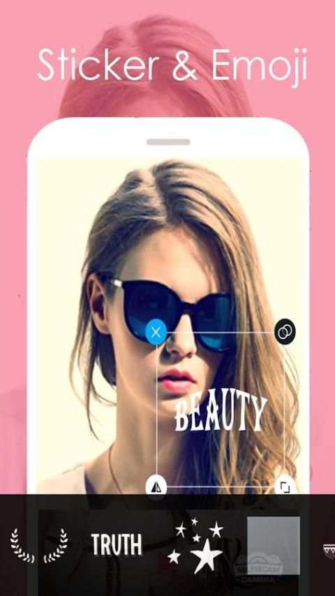 Candy Selfie Camera - Selfie Expert screenshot 2