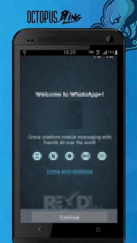 Free Guide for Whatsapp Plus Blue 2017 screenshot 1