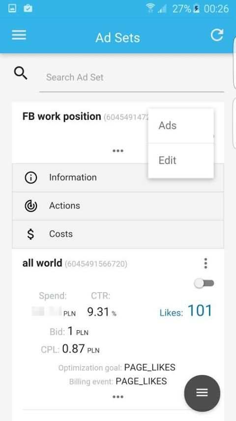 Ads Manager for Facebook screenshot 8