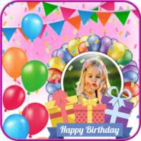Photo Birthday Party Cards Maker on 9Apps