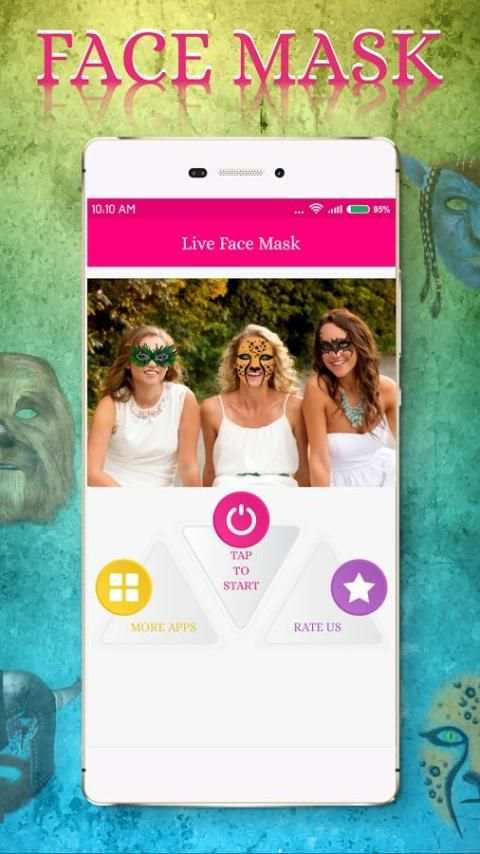 Face Mask Photo Maker - Snappy Camera Photo 6 تصوير الشاشة