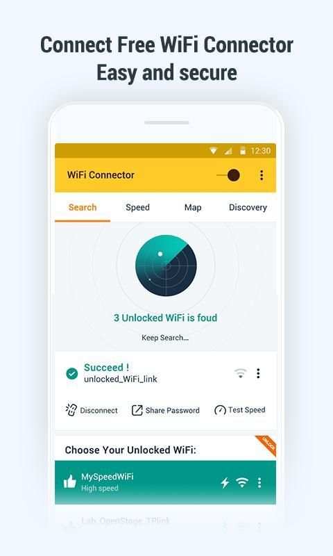 WiFi Key Connector: Free Password and WiFi Map скриншот 3