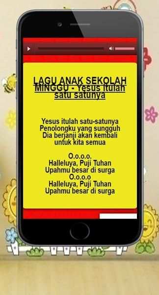 Lagu Sekolah Minggu Terbaru screenshot 2