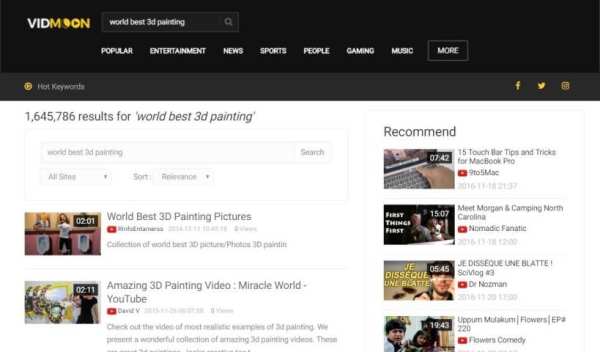 Vidmoon - Video search & watch screenshot 2