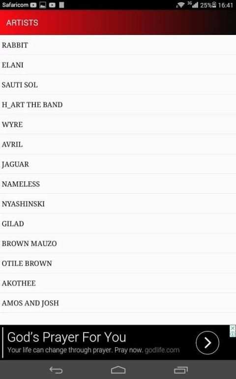 Kenya Music Lyrics screenshot 6
