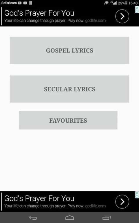 Kenya Music Lyrics screenshot 1