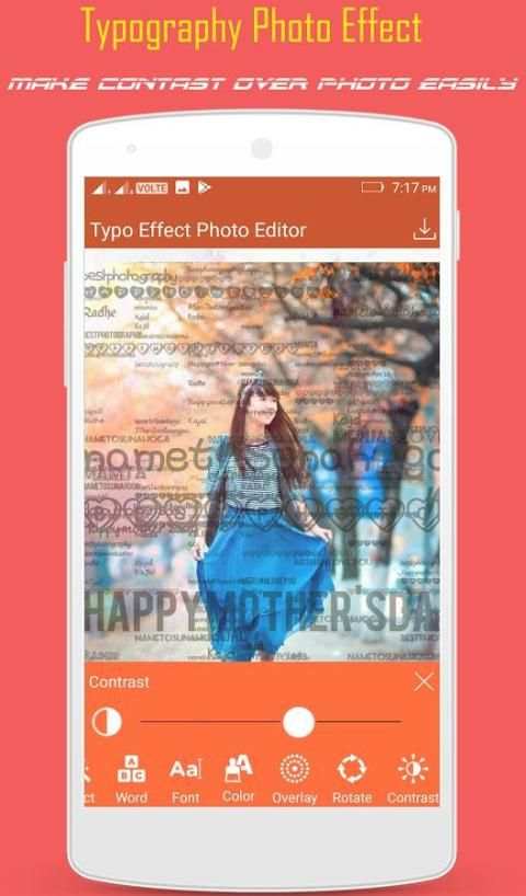 Typography Photo Effect New Font Editor स्क्रीनशॉट 2