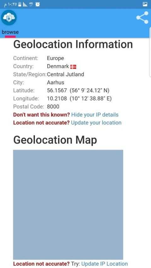 VPN free web screenshot 1