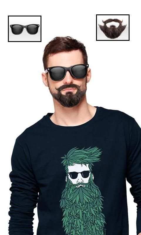 Man Mustache Beard Face Maker скриншот 5