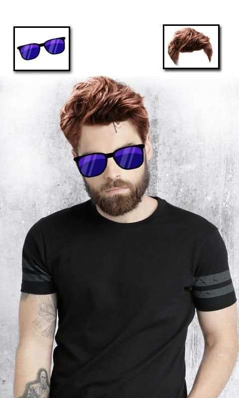 Man Mustache Beard Face Maker скриншот 4