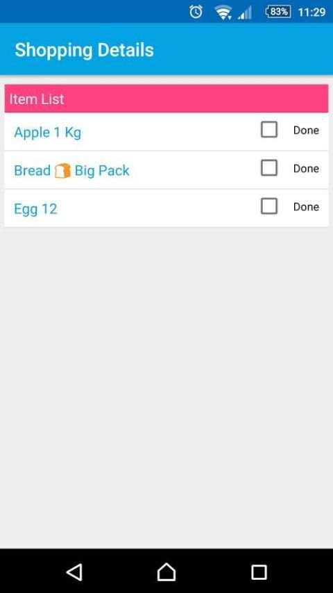 My Shopping List screenshot 2