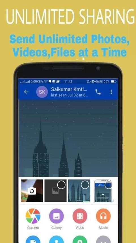 WhatsUp Plus Messenger 4 تصوير الشاشة