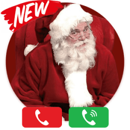 Fake Call Santa Xmas - Position Tracker for Kids icon
