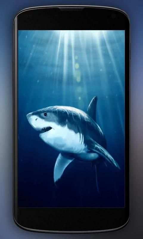 Shark Attack Live Wallpaper स्क्रीनशॉट 3