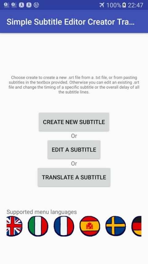 Subtitle edit create translate скриншот 4